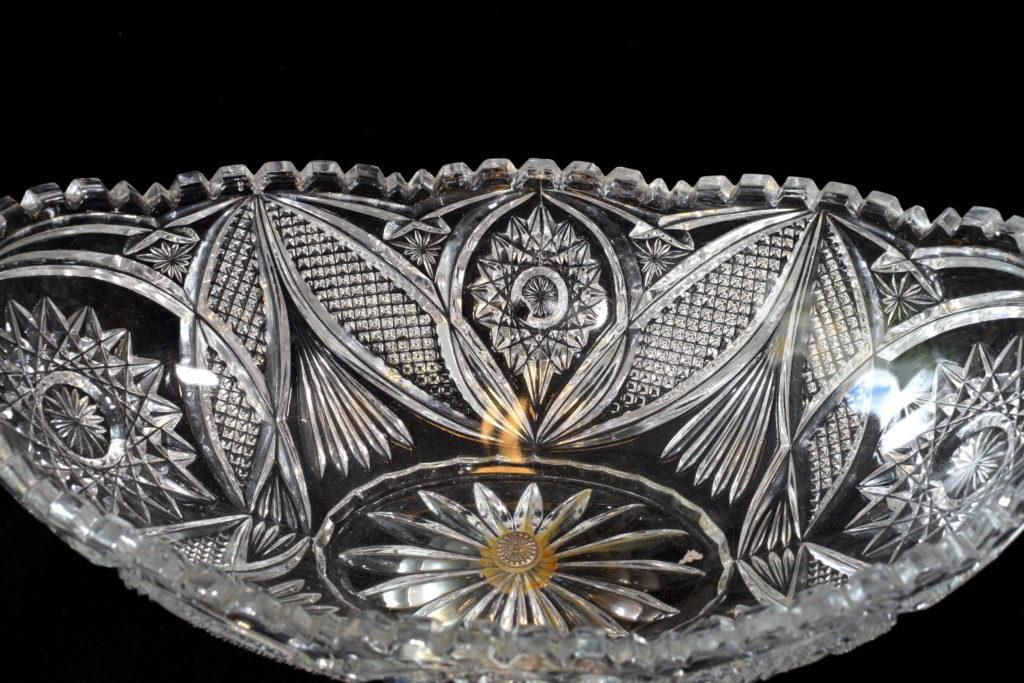 Frucriera din cristal Val Saint Lambert (2) Frucriera din cristal Val Saint Lambert