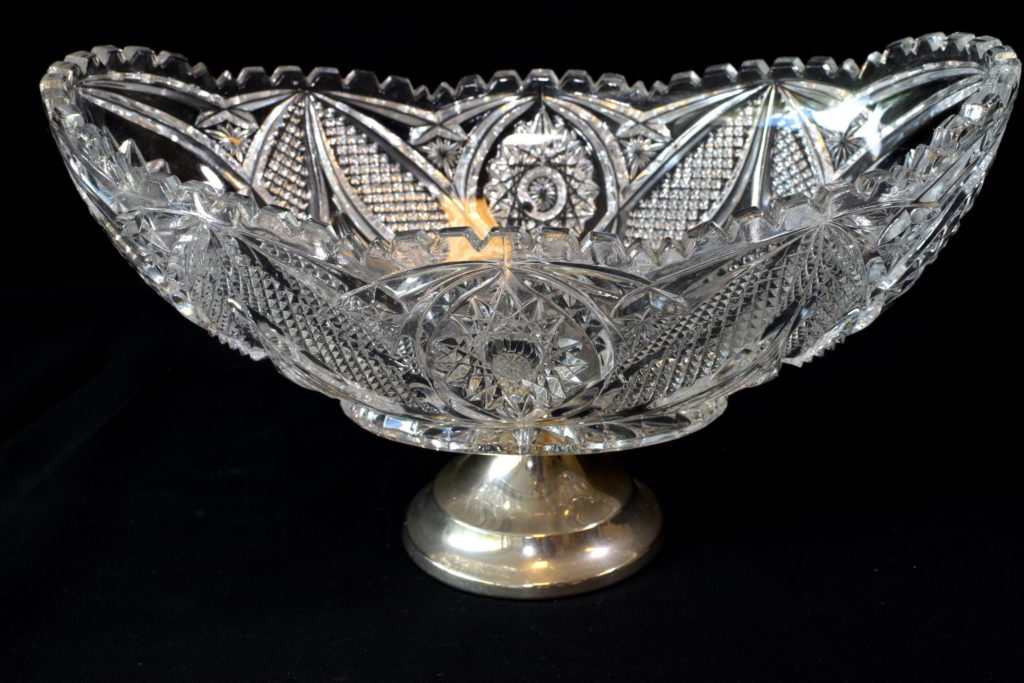 Frucriera din cristal Val Saint Lambert (3) Frucriera din cristal Val Saint Lambert