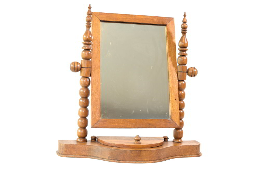 Oglinda de masa Art Deco (1) Oglinda de masa Art Deco