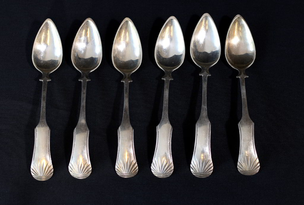 Set 6 lingurite din argint J.Blom(1) Set 6 lingurite din argint J.Blom