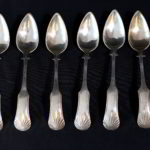 Set 6 lingurite din argint J.Blom