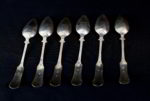 Set 6 lingurite din argint J.Blom