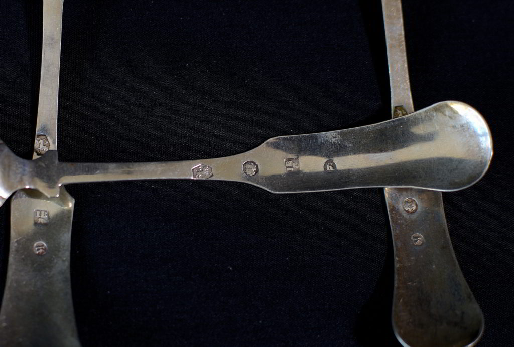 Set 6 lingurite din argint J.Blom (5) Set 6 lingurite din argint J.Blom