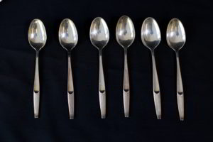 Set 6 lingurite din argint Danemarca (3)