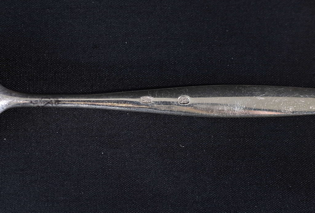 Set 6 lingurite din argint Danemarca (5) Set 6 lingurite din argint Danemarca (3)