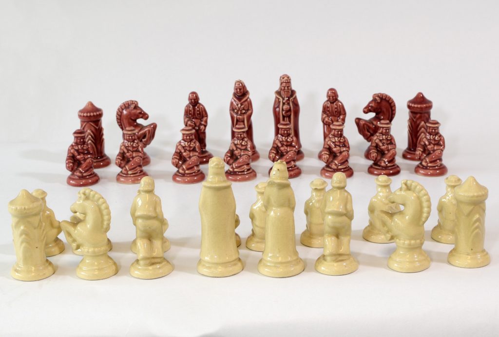 Set de sah din portelan