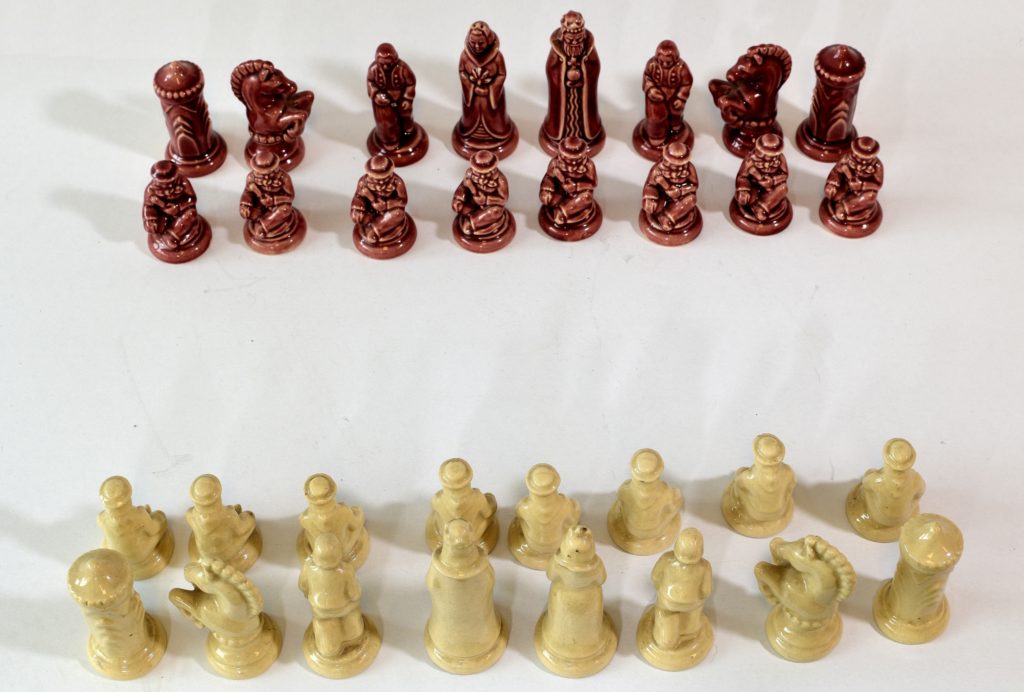 Set de sah din portelan