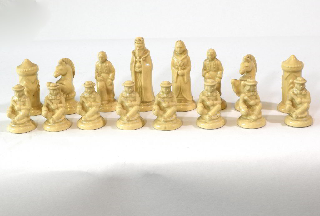 Set de sah din portelan