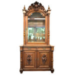 Vitrina olandeza din mahon