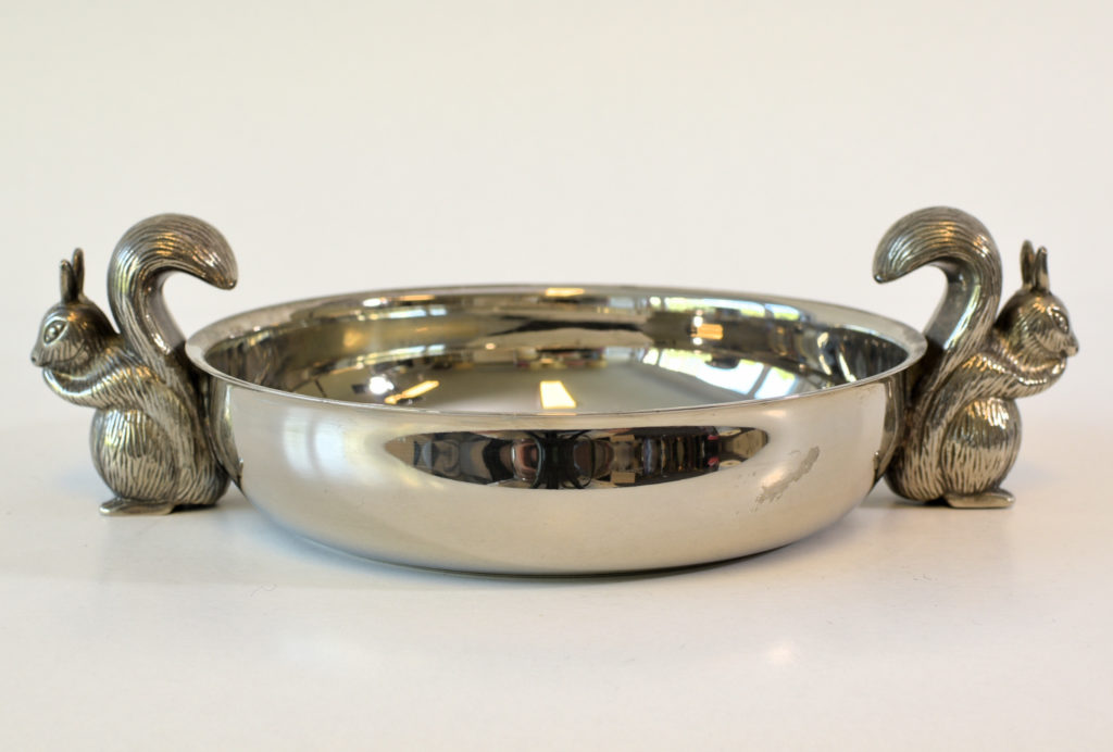 Fructiera Art Nouveau cu veverite (1) Fructiera Art Nouveau cu veverite