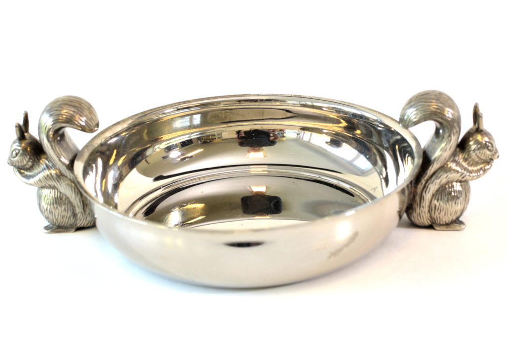 Fructiera Art Nouveau cu veverite (8) Fructiera Art Nouveau cu veverite