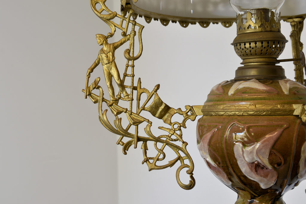 Lustra olandeza pe gaz lampant (6) Lustra olandeza pe gaz lampant