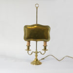 Veioza cu ecran din bronz